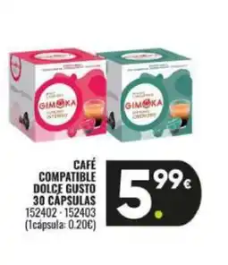 Family Cash Café compatible dolce gusto 30 cápsulas oferta