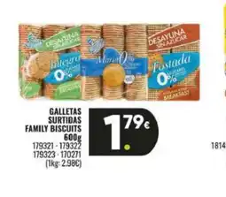 Family Cash Galletas surtidas family biscuits oferta