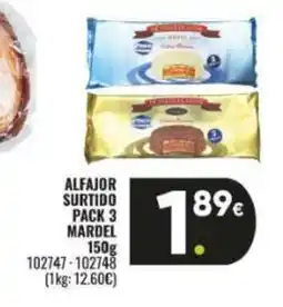 Family Cash MARDEL Alfajor surtido pack 3 oferta