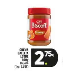 Family Cash Crema galleta lotus oferta