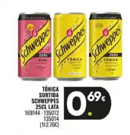 Family Cash SCHWEPPES Tónica surtida oferta