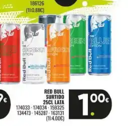 Family Cash RED BULL Surtido oferta