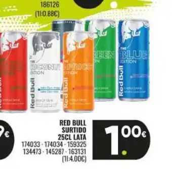 Family Cash RED BULL Surtido oferta