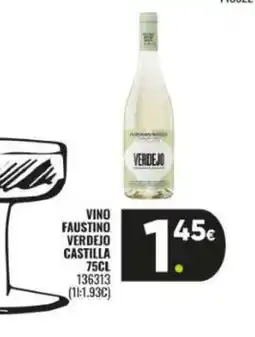 Family Cash Vino faustino verdejo castilla oferta