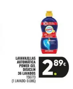 Family Cash DISICLIN Lavavajillas automática power gel oferta