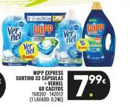 Family Cash WIPP Express surtido 33 cápsulas oferta