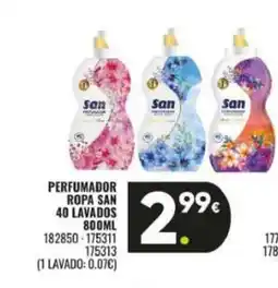 Family Cash Perfumador ropa san 40 lavados oferta