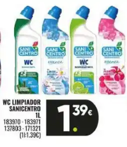 Family Cash SANICENTRO Wc limpiador oferta