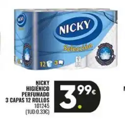 Family Cash NICKY Higiénico perfumado oferta