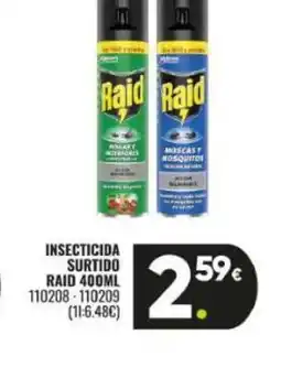 Family Cash RAID Insecticida surtido oferta