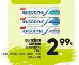 Family Cash SENSODYNE Dentrífico surtido oferta