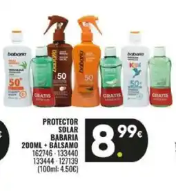 Family Cash BABARIA Protector solar oferta
