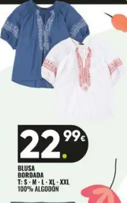 Family Cash Blusa bordada oferta