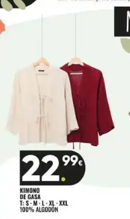 Family Cash Kimono de gasa oferta
