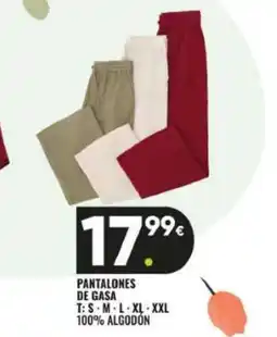 Family Cash Pantalones de gasa oferta