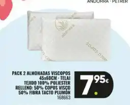 Family Cash Pack 2 almohadas viscopos oferta