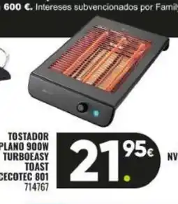 Family Cash Tostador plano 900w turboeasy oferta