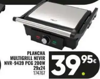 Family Cash Plancha multigrill nevir nvr-9439 pcg 200w oferta