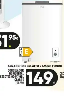 Family Cash Congelador horizontal oferta