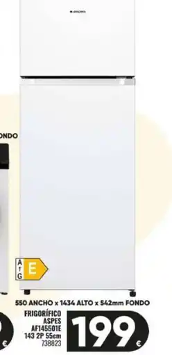 Family Cash Frigorífico aspes oferta