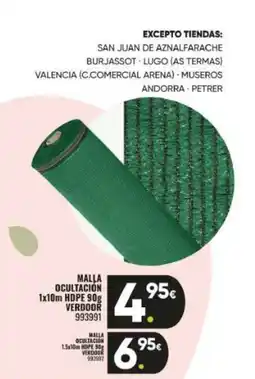 Family Cash Malla ocultación oferta