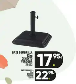 Family Cash Base sombrilla oferta