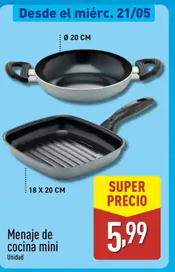ALDI Menaje de cocina mini oferta