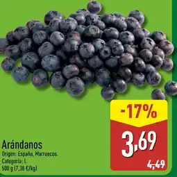 ALDI Arándanos oferta