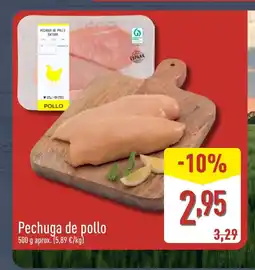 ALDI Pechuga de pollo oferta