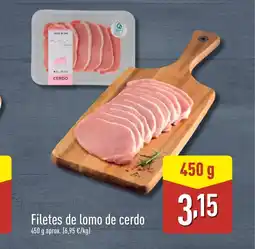 ALDI Filetes de lomo de cerdo oferta