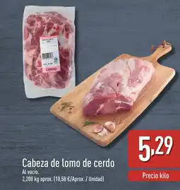 ALDI Cabeza de lomo de cerdo oferta