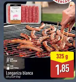 ALDI Longaniza blanca oferta