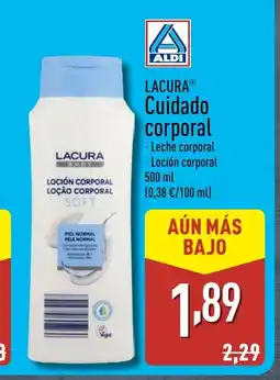 ALDI LACURA Cuidado corporal oferta