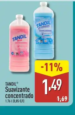 ALDI TANDIL Suavizante concentrado oferta
