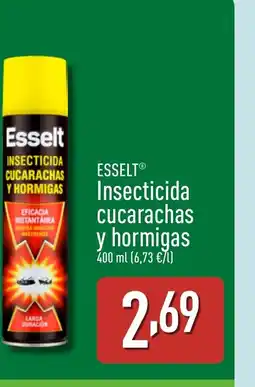 ALDI ESSELT Insecticida cucarachas y hormigas oferta