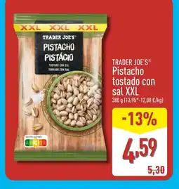ALDI TRADER JOE'S Pistacho tostado con sal XXL oferta