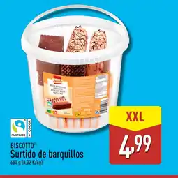 ALDI BISCOTTO Surtido de barquillos oferta