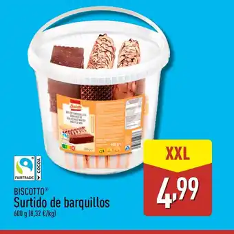 ALDI BISCOTTO Surtido de barquillos oferta