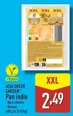 ALDI ASIA GREEN GARDEN Pan indio oferta