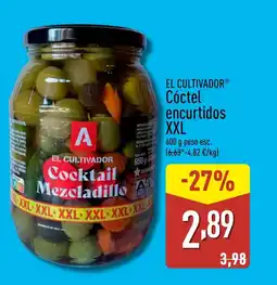 ALDI EL CULTIVADOR Cóctel encurtidos XXL oferta
