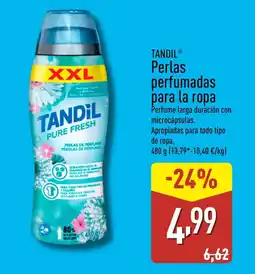 ALDI TANDIL Perlas perfumadas para la ropa oferta