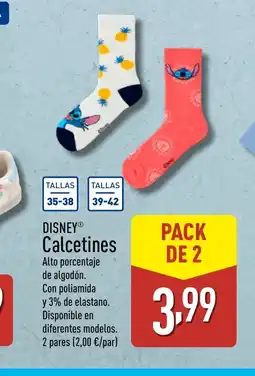 ALDI DISNEY Calcetines oferta