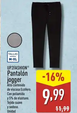 ALDI UP2FASHION Pantalón jogger oferta