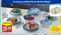 ALDI CROFTON Vajilla de cerámica oferta