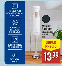 ALDI AMBIANO Batidora oferta