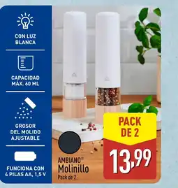ALDI AMBIANO Molinillo oferta