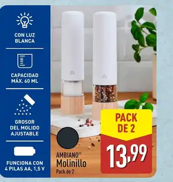 ALDI AMBIANO Molinillo oferta
