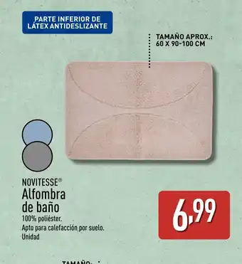 ALDI NOVITESSE Alfombra de baño oferta