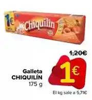 Carrefour Chiquilín - galleta oferta