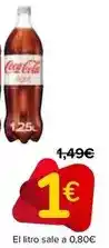 Carrefour Coca-cola - refresco zero sin cafeína o light oferta